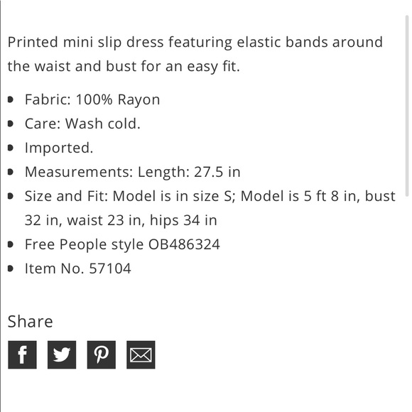 NEW • Free People • Jolene Floral Slip Mini Dress - Picture 4 of 6